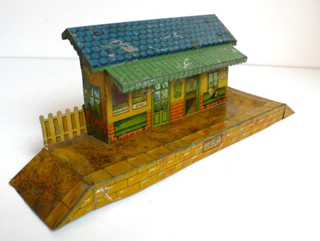HORNBY ECHELLE O. GARE TÔLE. ANNÉES 40/50 HORNBY ECHELLE O. GARE TÔLE. ANNÉES 40/50