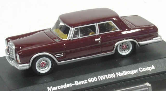 MERCEDES-BENZ 600 (W100) Nallinger Coupé (1963), black