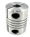 Flexible CNC Backlash Free Clutch D20 * L25 10x10mm / # 8 6D1 0156