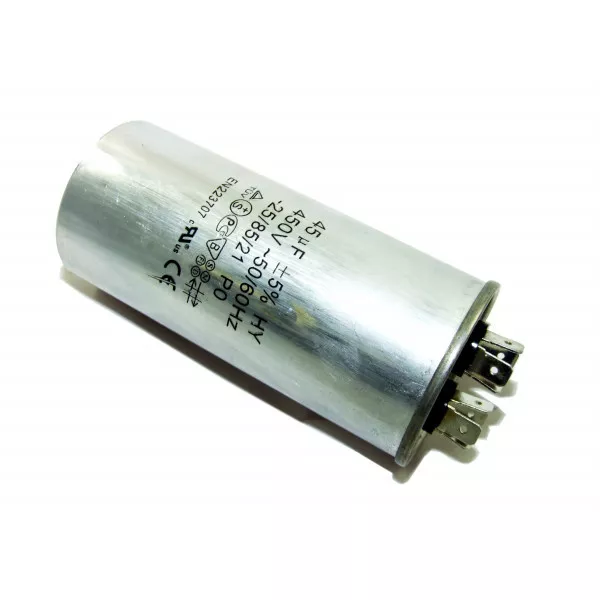 6 PACK POOL PUMP - METAL ROUND RUN CAPACITOR 45µF / 45UF 400-500V 4 TERMINALS