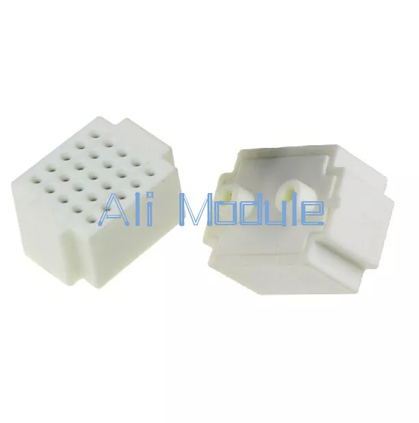 10pcs Mini 25 Points Breadboard Solderless Prototype Tie-point white For Arduino