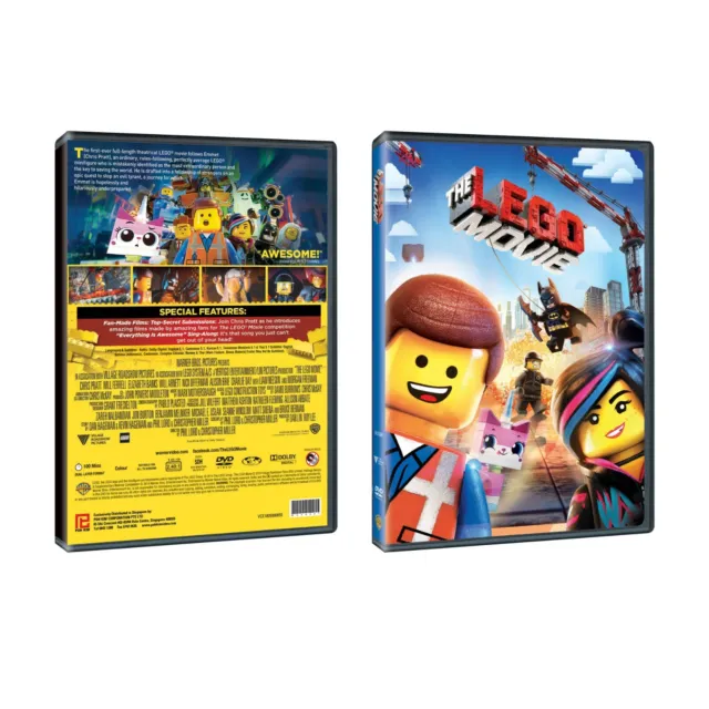 The Lego Movie (DVD DISC ONLY) SHIPS FREE & FAST!