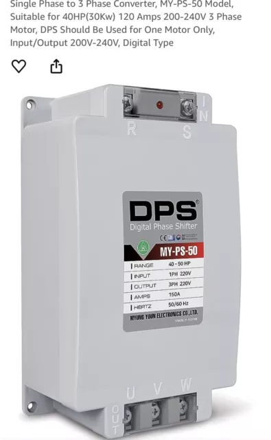 single phase to 3 phase converter