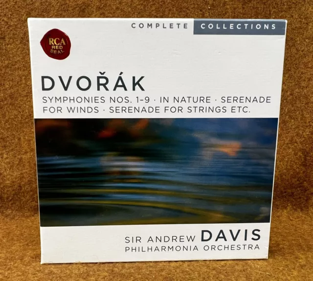 DVORAK Symphonies 1-9 RCA Red Seal Collection Discs CD Box Set Andrew Davis