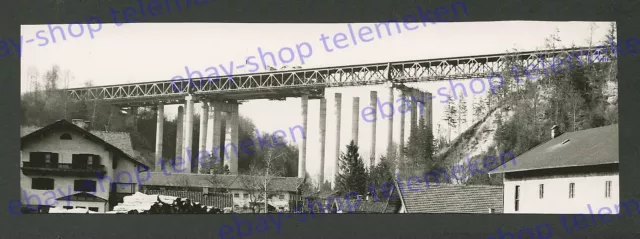 Autobahn BAB 8 Baustelle Mangfallbrücke Dyckerhoff & Widmann Mühltal Weyarn 1959