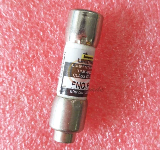 Un Bussmann FNQ-R-6 FNQR6 Fnq-R 6A 600Vac Fusibles Temps Retard Fusible Neuf