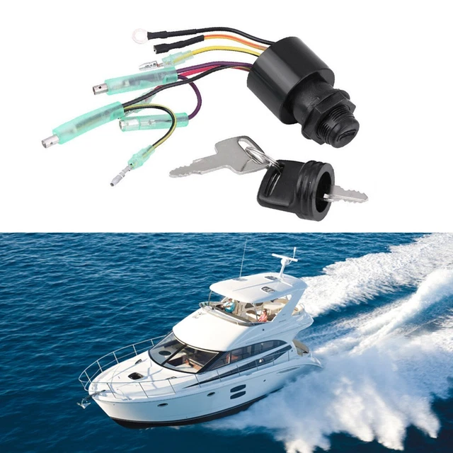 BOAT ENGINE IGNITION Key SwitchKit For Mercury Outboard Motors,87