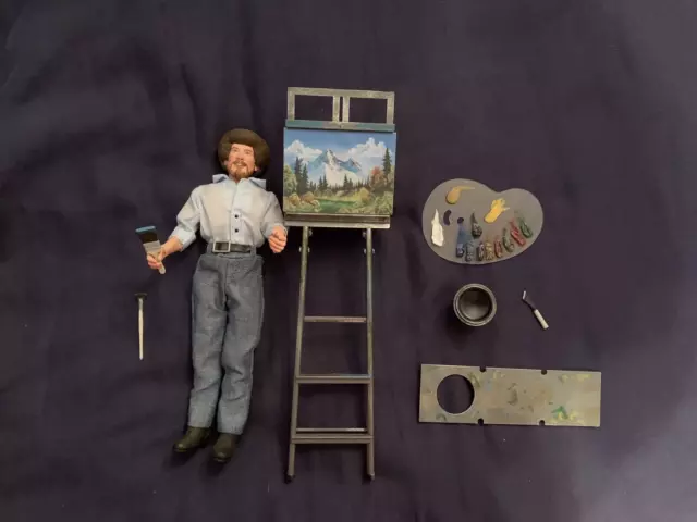 Figura NECA Bob Ross The Joy Of Painting de 8