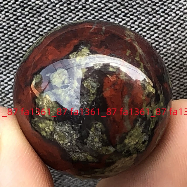 Natural Dragon's blood stone ball Quartz Crystal Sphere Reiki Healing 40-55mm
