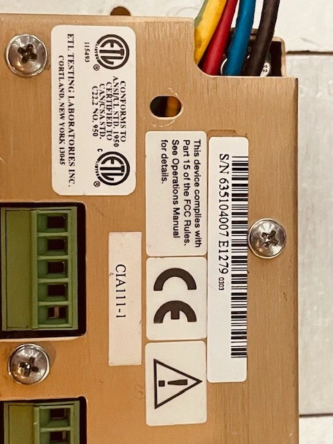 INLINE CIA111 ARCHITECTURAL SERIES COMPUTER INTERFACE w/AC EXT MAAP ...