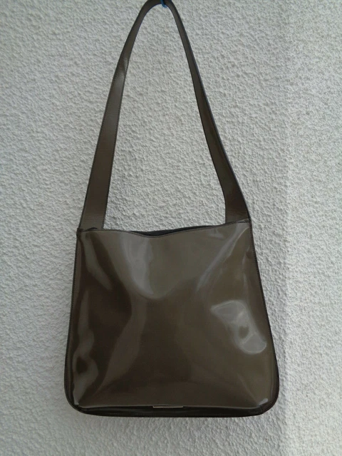 Sac à Main FURLA Authentique - Modèle Bourse En Cuir - Vintage - Couleur Pêche - Occasion