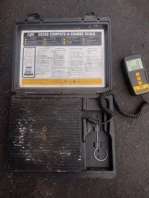 CPS CC220 Refrigerant Charging Scale