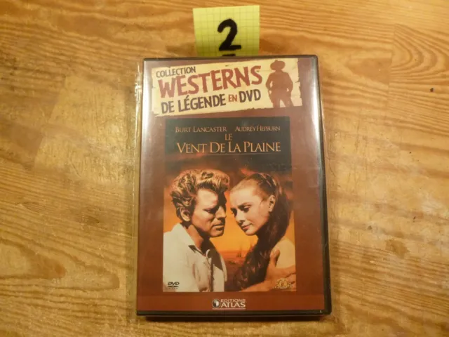 DVD : Le Vent De La Plaine - Burt LANCASTER / A. HEPBURN / Western / Comme Neuf