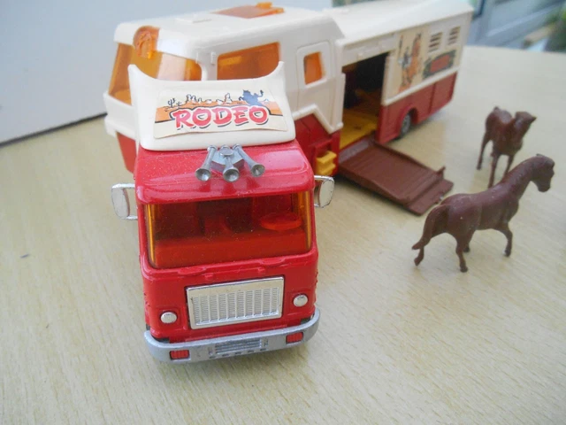 Camion Porte-fusée Majorette Kenworth 508 D - Échelle HO 1/87, Occasion, Années 70