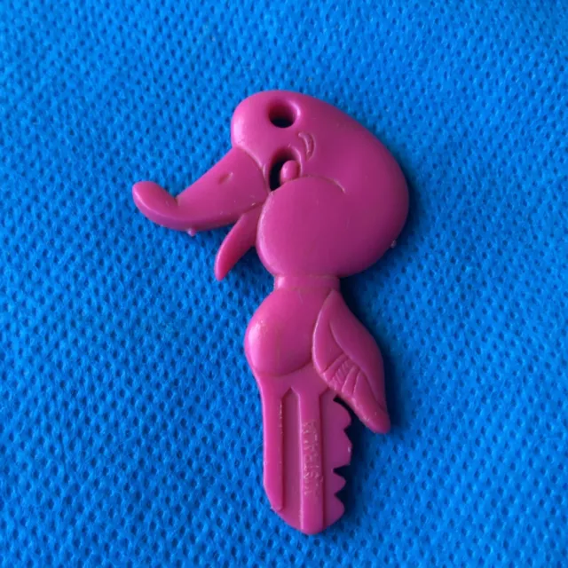 1974 R & L Cereal toys, Kellogg’s Kiddy Keys in pink. 2