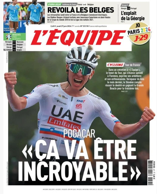 TOUR DE FRANCE 1974 - Cyclisme - L'equipe Magazine