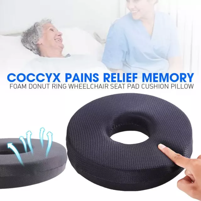 Coccyx Pains Relief Memory Foam Donut Ring Wheelchair Seat Pad Chion Pillow