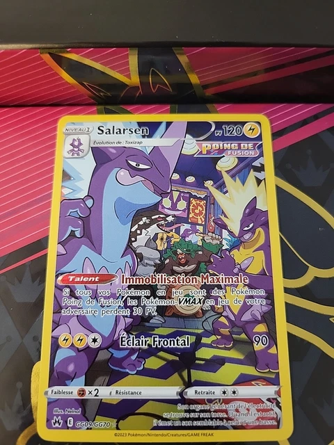 Carte Pokemon salarsen GG09/GG70 EB12.5 zénith suprême FR 🇫🇷