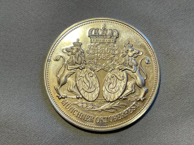 Medaille Münchner Oktoberfest 1810-1985 (Silber)