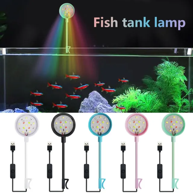 Turtle Tank Light USB Turtle Tank Lights Lamp Mini Grass Light Fish Tank Accesso