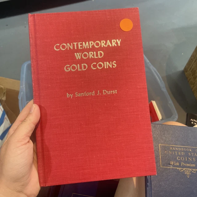 book ** Contemporary WORLD GOLD COINS  1934-1974 ** Sanford J. Durst 1st Edition