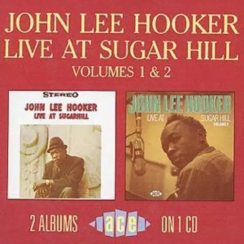 John Lee Hooker : Live at Sugar Hill: Volumes 1 & 2 CD (1990) Quality guaranteed