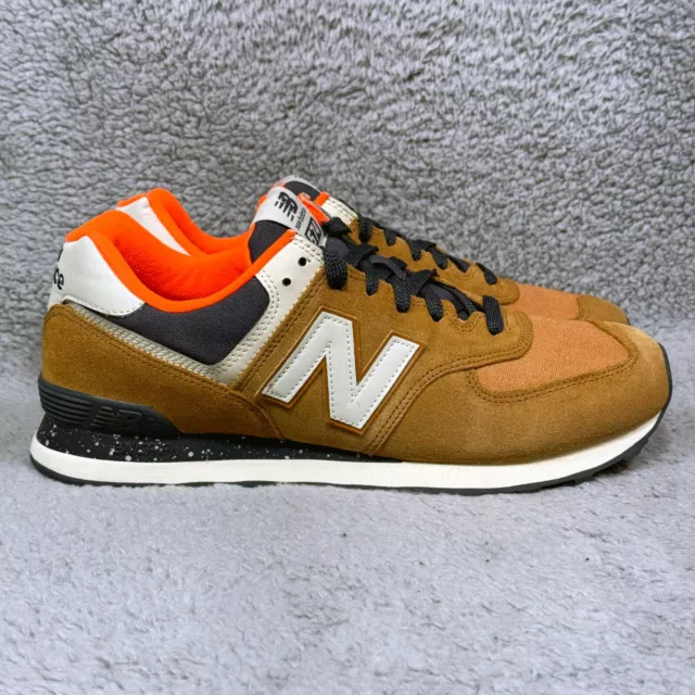 NEW BALANCE 574 Mens Size 10 Sneakers Shoes Brown Sugar Dynamite Suede ML574HVB 45.59 PicClick