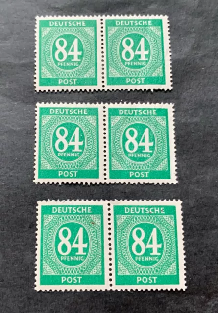 Germany Allied Occupation 1946 - 6 unused stamps - Michel No. 936