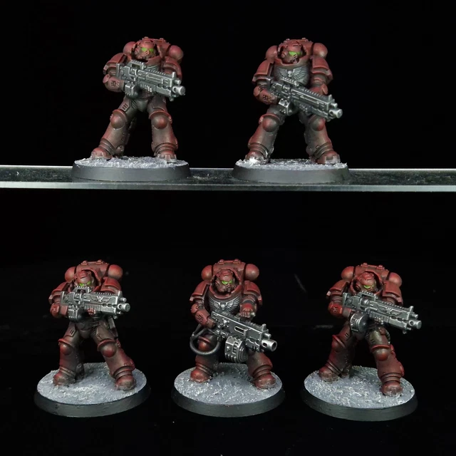 Games Workshop Warhammer 40K Space Marines Blood Angels Datacards 7th