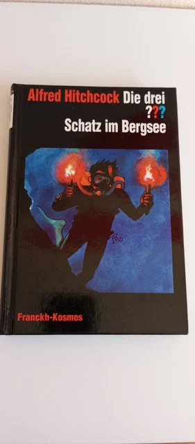 Die Drei Fragezeichen Der Schatz Im Bergsee DIE DREI ??? Schatz Im Bergsee Hitchcock Franckh Neuwertig Top