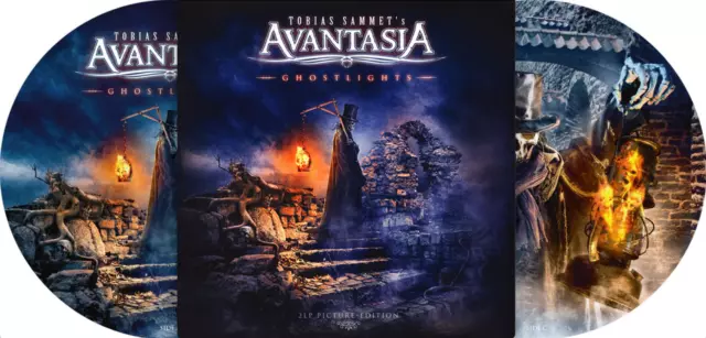 AVANTASIA - Ghostlights Limited Picture Disc 2 VINYL LP  Gatefold NEU OVP