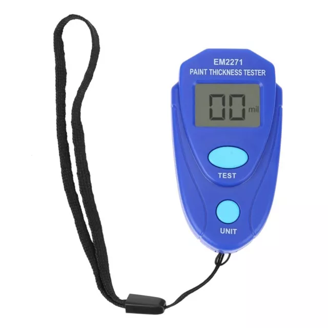 Digital Auto Car Paint Thickness Tester Coating Film Measuring Gauge LCD Meter