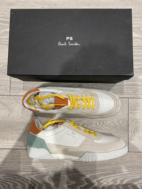 paul smith orange trainers