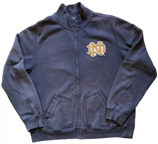 Notre Dame Fighting Irish Sweatshirt XL Vintage Spellout