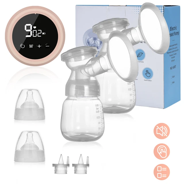 Extractor de leche eléctrico doble extractor recargable leche materna extractor de lactancia