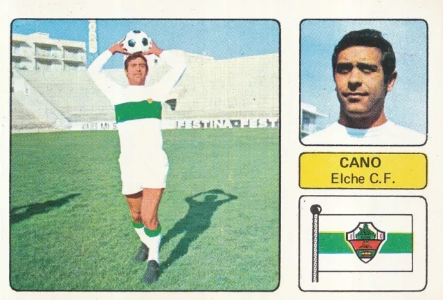 Jaime Cano Nicolas # Elche.cf Cromo Card Campeonato De Liga 1973-74 Fher