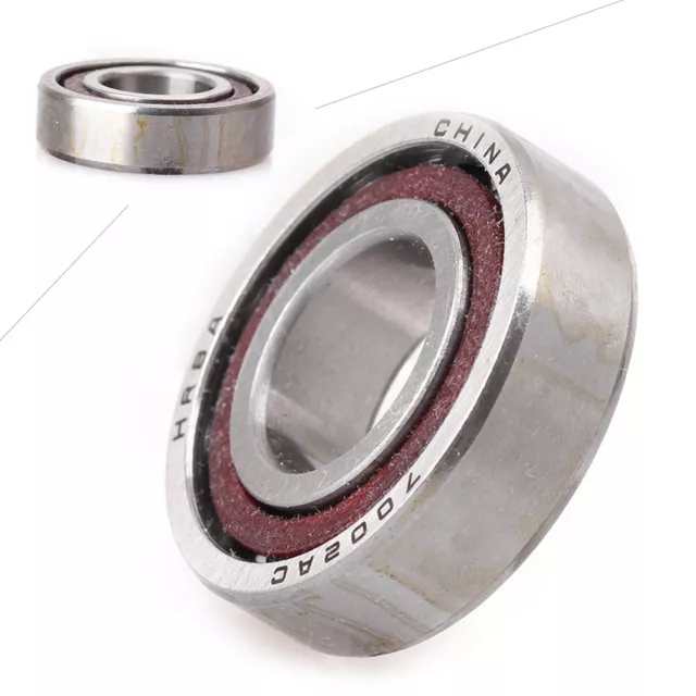 1x 7002AC Spindle Ball Bearing Precision High Speed Angular Contact 15x32x9mm