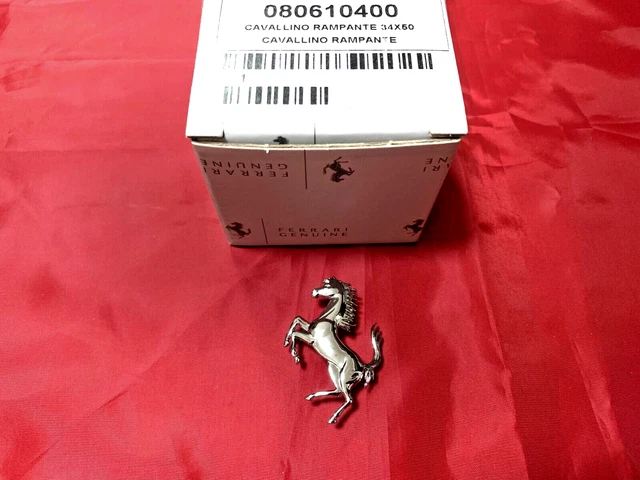 【Ferrari Genuine Parts】F430 430Scuderia Rear Emblem Cavallino Rampante Prancing