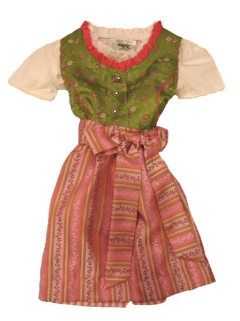 Party Children Dirndl With Blouse And Apron Size 80 104 110 128 146 152
