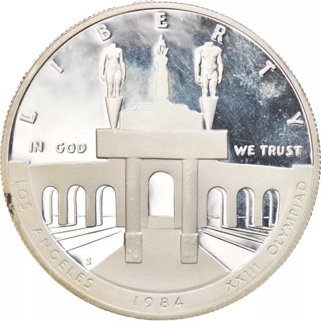 [#916836] Coin, United States, Olympiades, Dollar, 1984, U.S. Mint, San Francisc