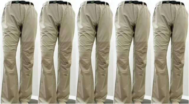 Lot of 5 Kast Extreme Fishing Gear Revolver Guide Pants Khaki Size Large NWT OP