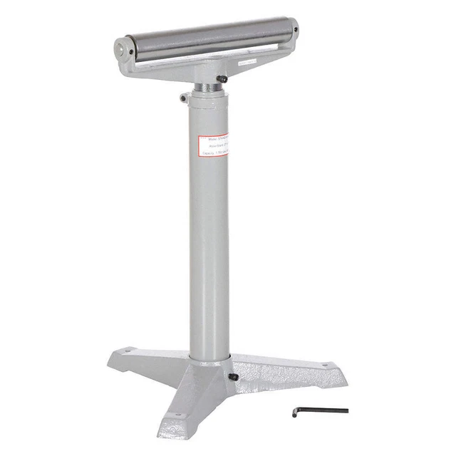 GRAINGER APPROVED STAND-H-HP Horiz. Roller,27" to 42" H,1760 lb. Cap.