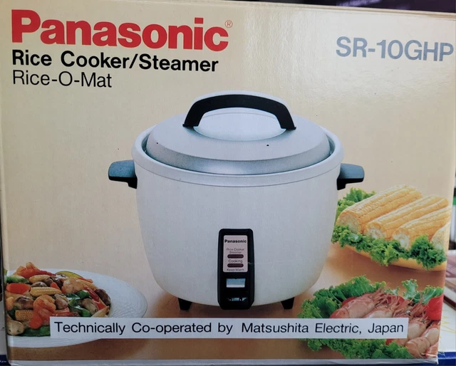PANASONIC RICE COOKER/STEAMER RiceOMat SR10GHP 36.76 PicClick