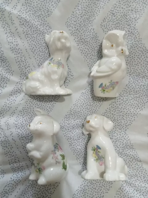 Aynsley China Wild Tudor Animal Bundle X 4