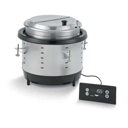 Vollrath 741101DW Mirage Silver 11 Quart Drop-In Induction Warmer
