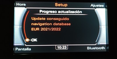 SD Audi MMI 3G Basic Bnav 5.33.2 & 5.32.1 map 2022 Europe West