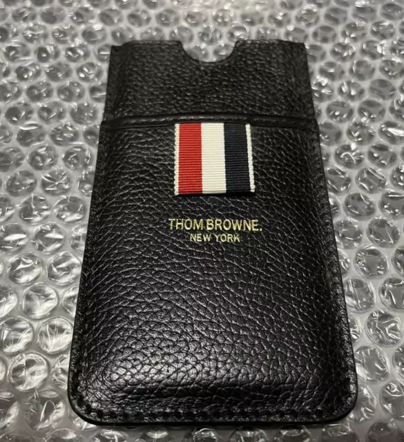 Thom Browne New York Vintage Set of 2 Tricolor Leather Cases - Black Accessories 2