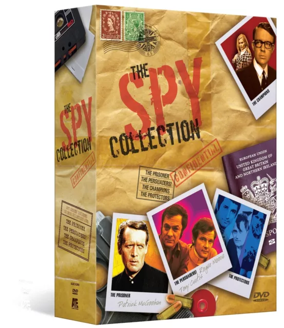 The Spy Collection Megaset (The Prisoner / The Persuaders / The Champions / The