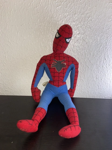 Vintage 1978 Knickerbocker Marvel Amazing Spiderman 22” Plush Figure