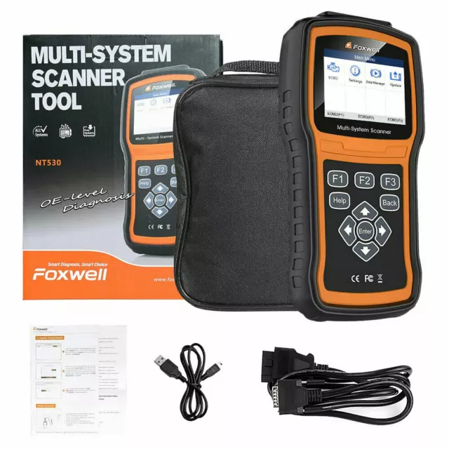 FOXWELL NT530 for BMW MINI DIAGNOSTIC SCANNER TOOL ABS SRS CODE READER NT510 520